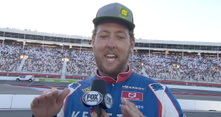 Cleetus McFarland’s post-race interview at Charlotte: ‘Forgot there’s no dang restrictor plate on this thing’